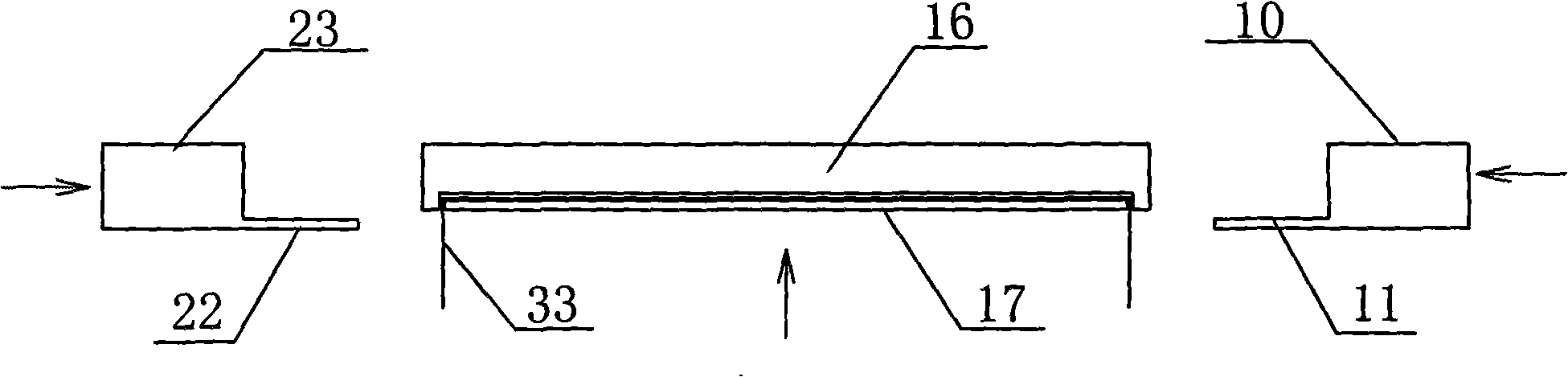 Automatic pocket creasing mechanism