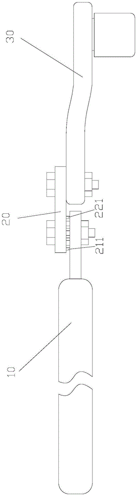 Method and tool for treating heating of drainage plate