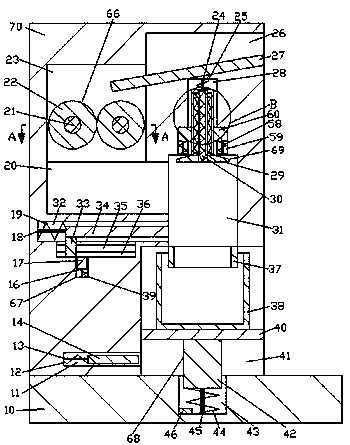 Waste wood treatment and packaging device wood processing plant