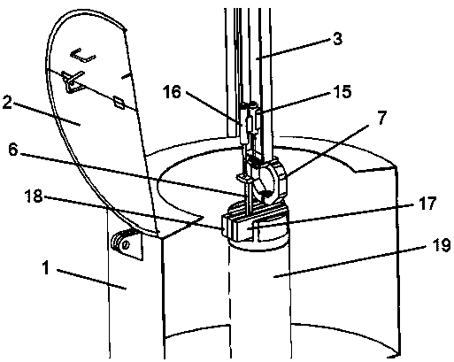 Dyed cloth dehydration full-automatic system