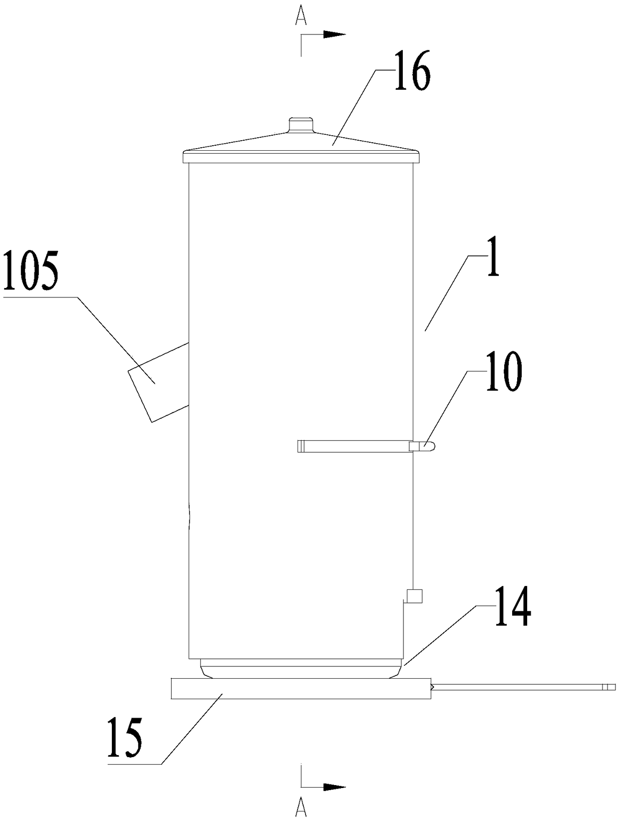 Automatic dried dark plum processing device