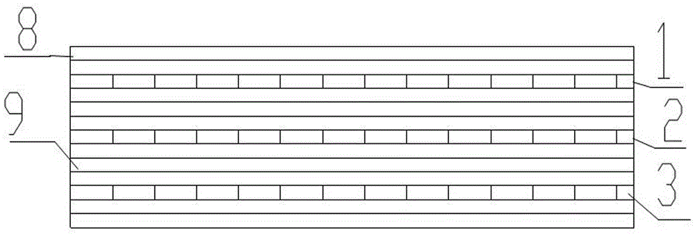 Method for manufacturing environmental-protection anti-deformation board at low carbon