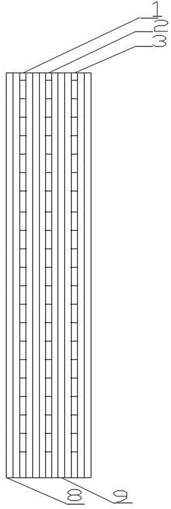 Method for manufacturing environmental-protection anti-deformation board at low carbon