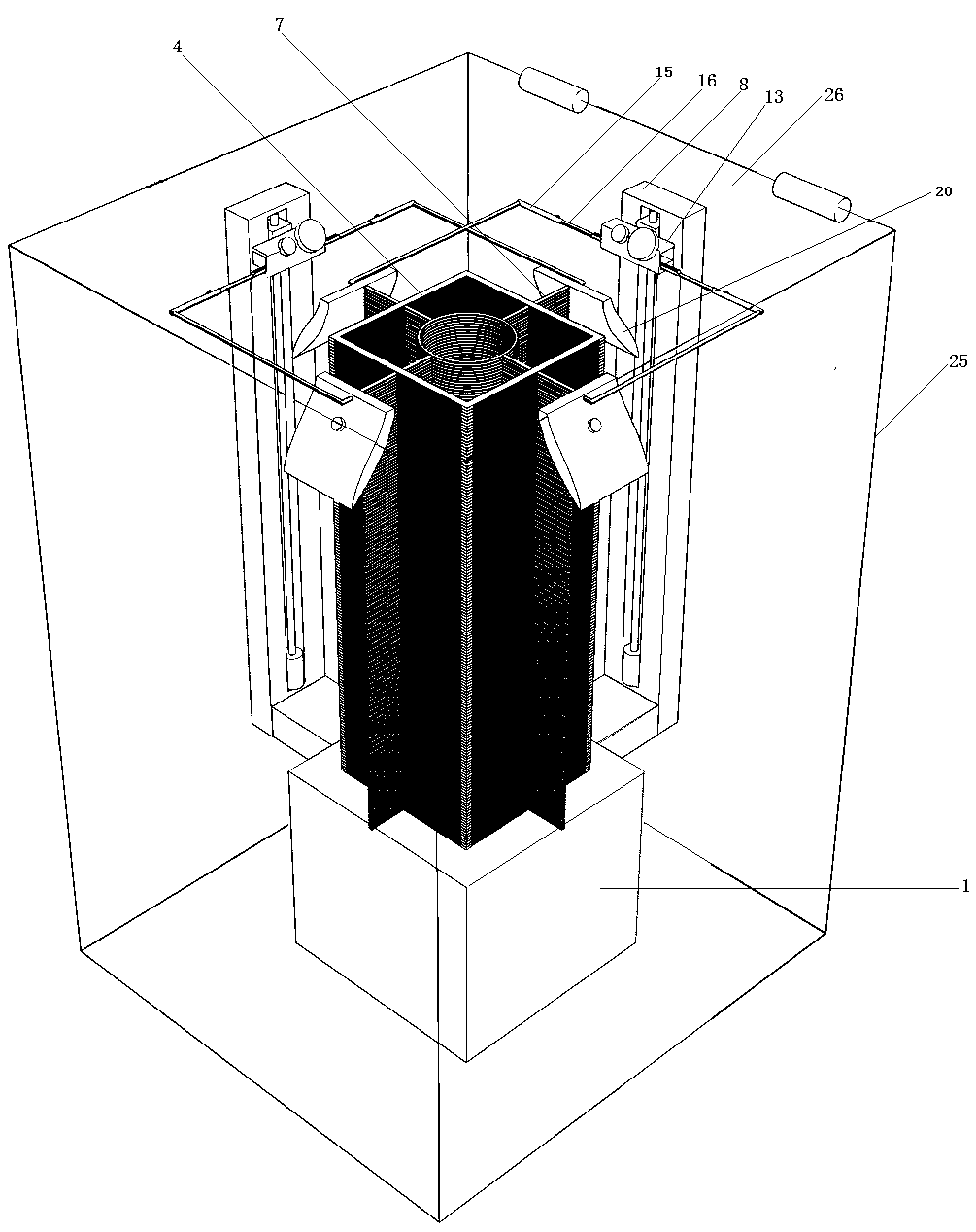 Solid wireframe modeling device