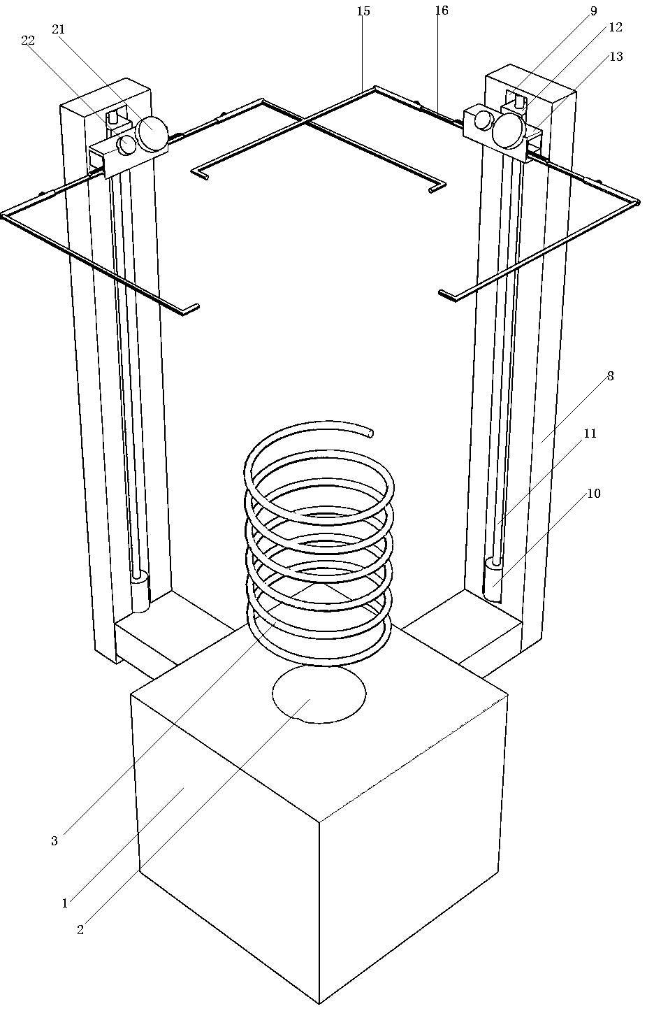 Solid wireframe modeling device