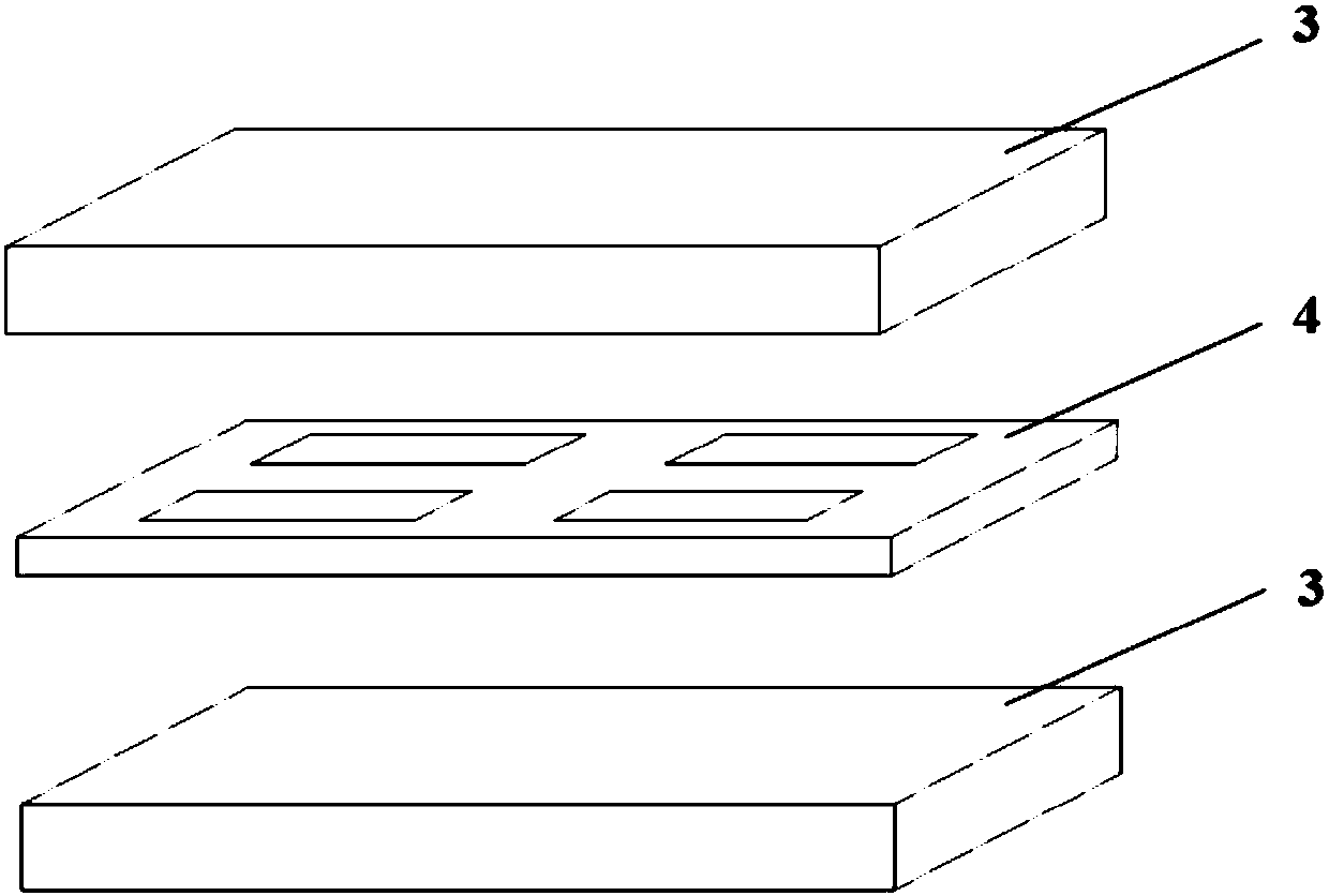 Flexible constraint layer for laser shock reinforcement online repair and manufacturing method of flexible constraint layer