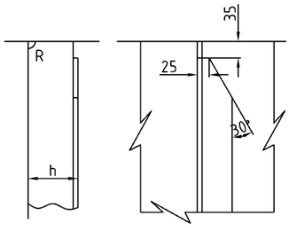 Knowledge engineering-based self-adaptive ship profile end cutting model establishment method