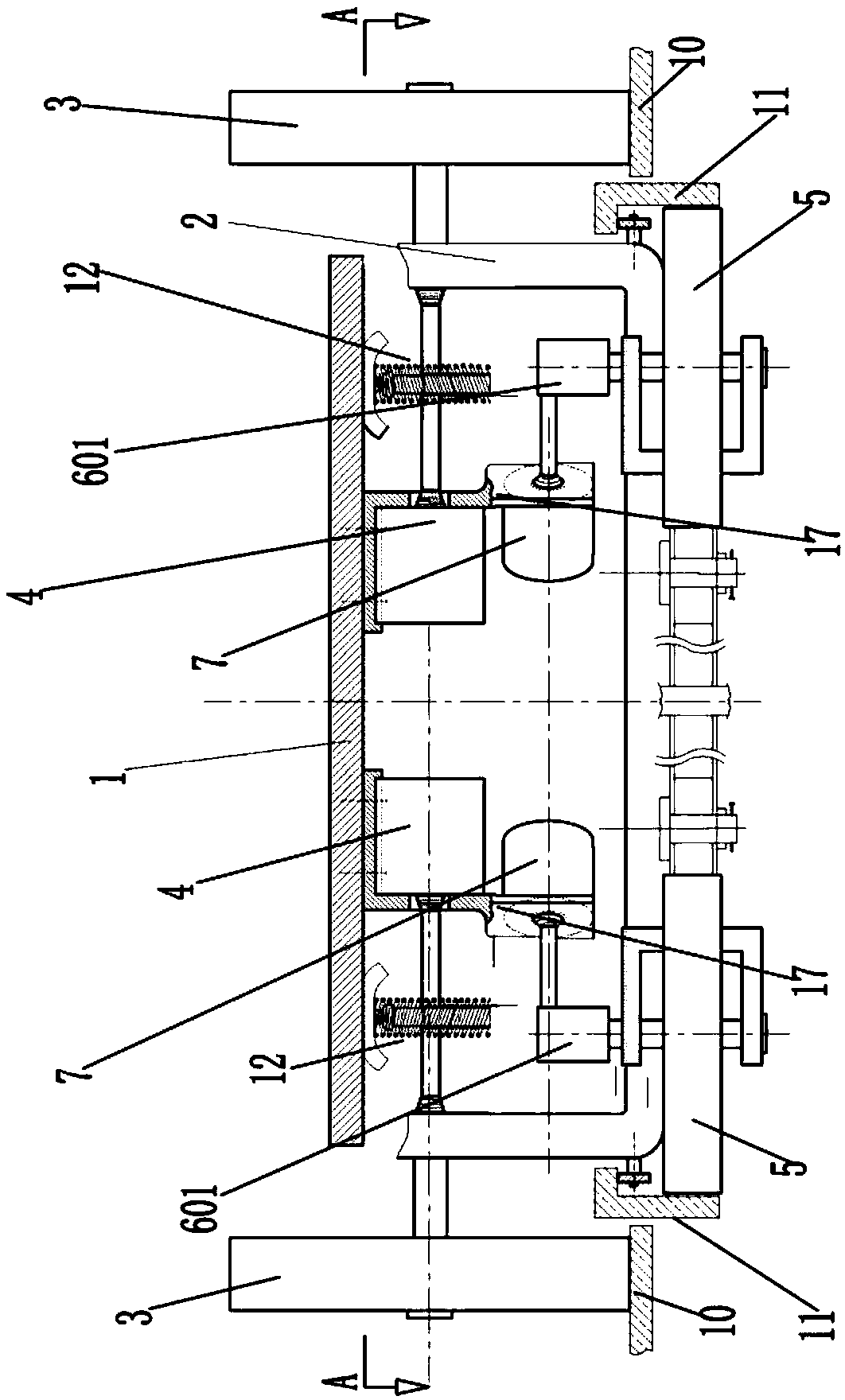 Distributed driving new wheel-rail high-speed train system