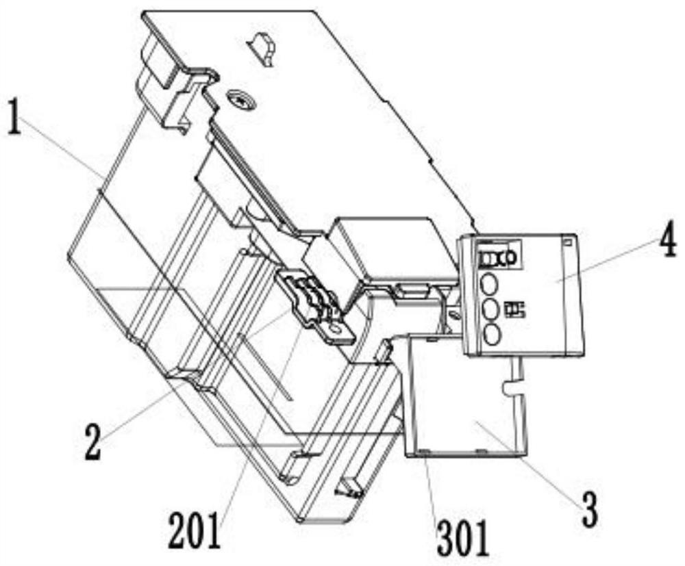 A wall-mounted air conditioner electrical box assembly and a wall-mounted air conditioner