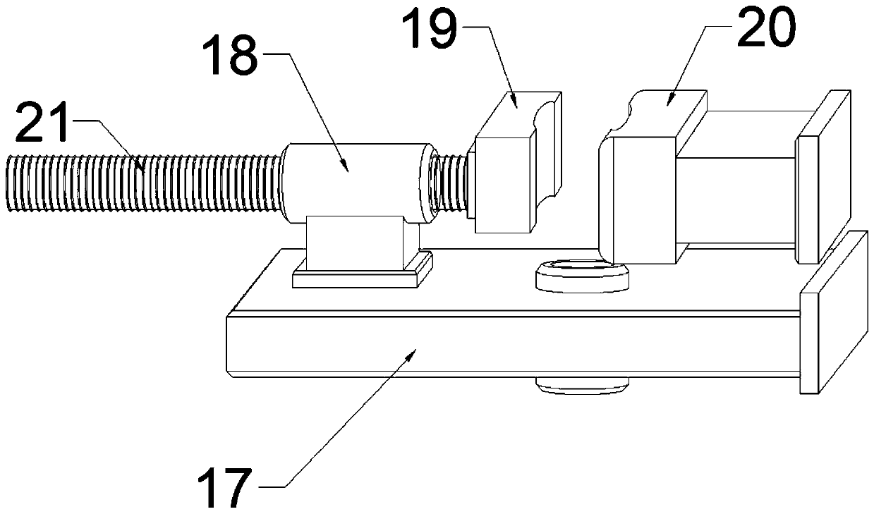 Clinical hematocele-preventing drainage operation device for neurosurgery department