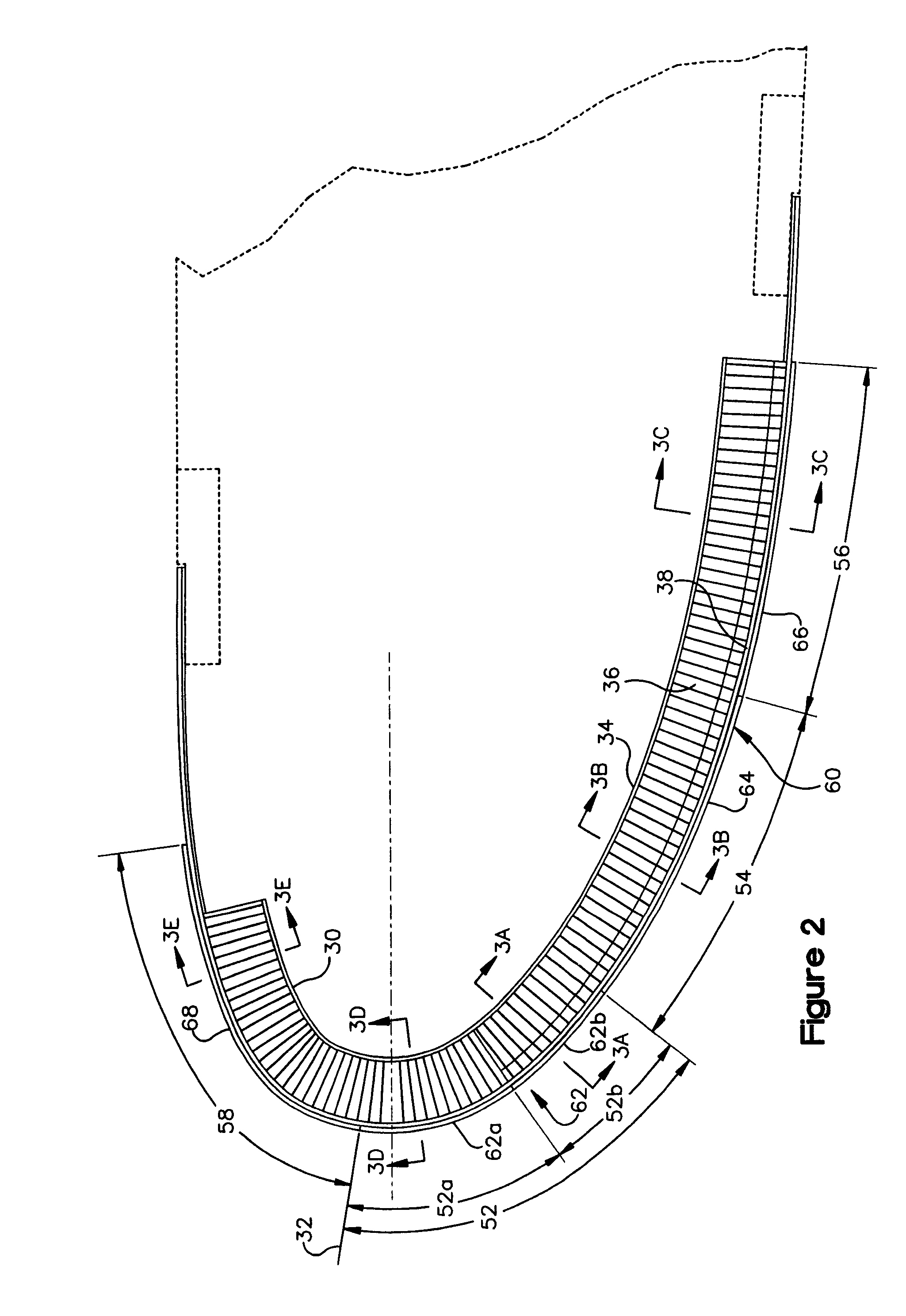 Aircraft engine nacelle ice protection system