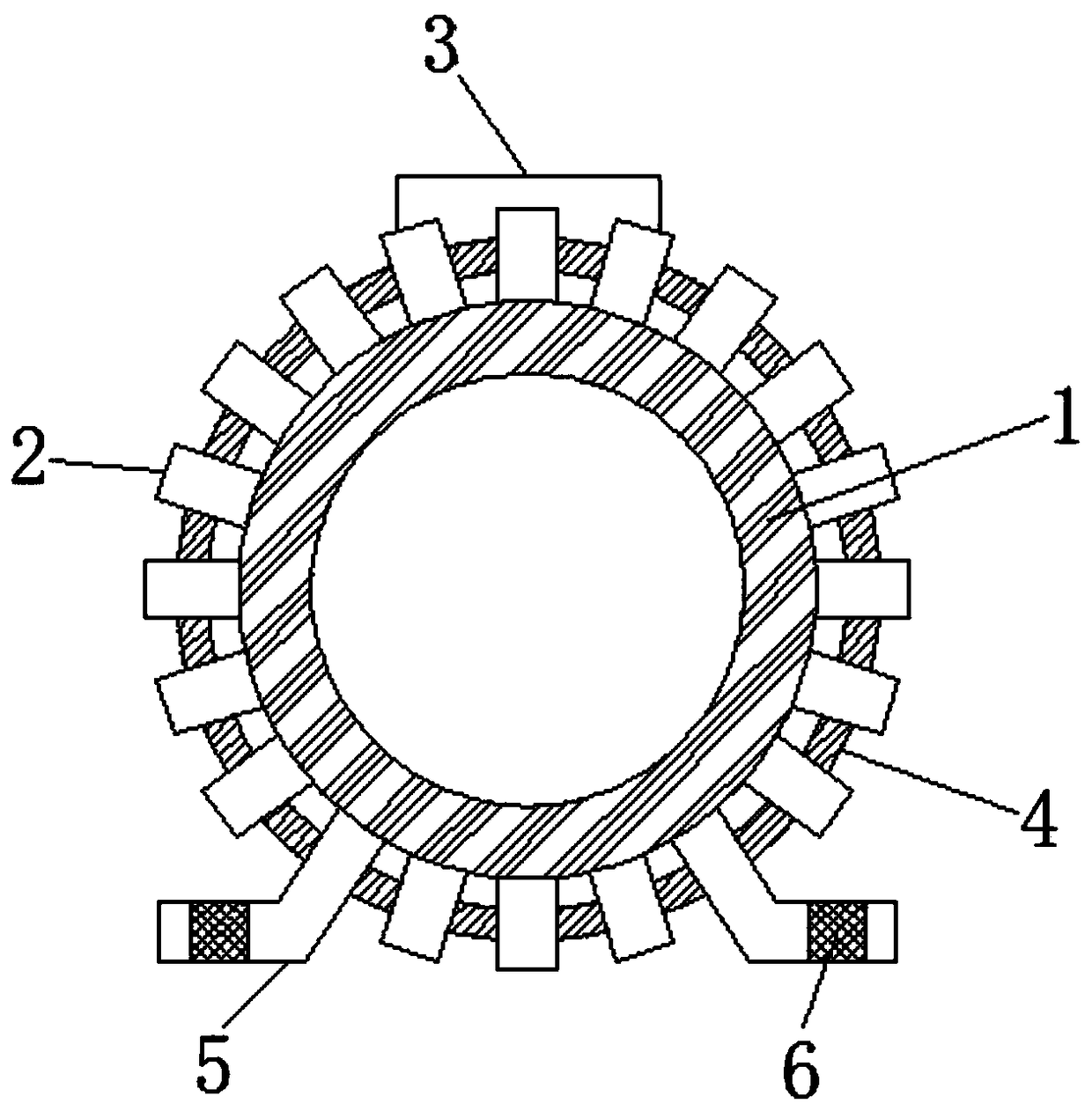 A motor housing with good protective performance