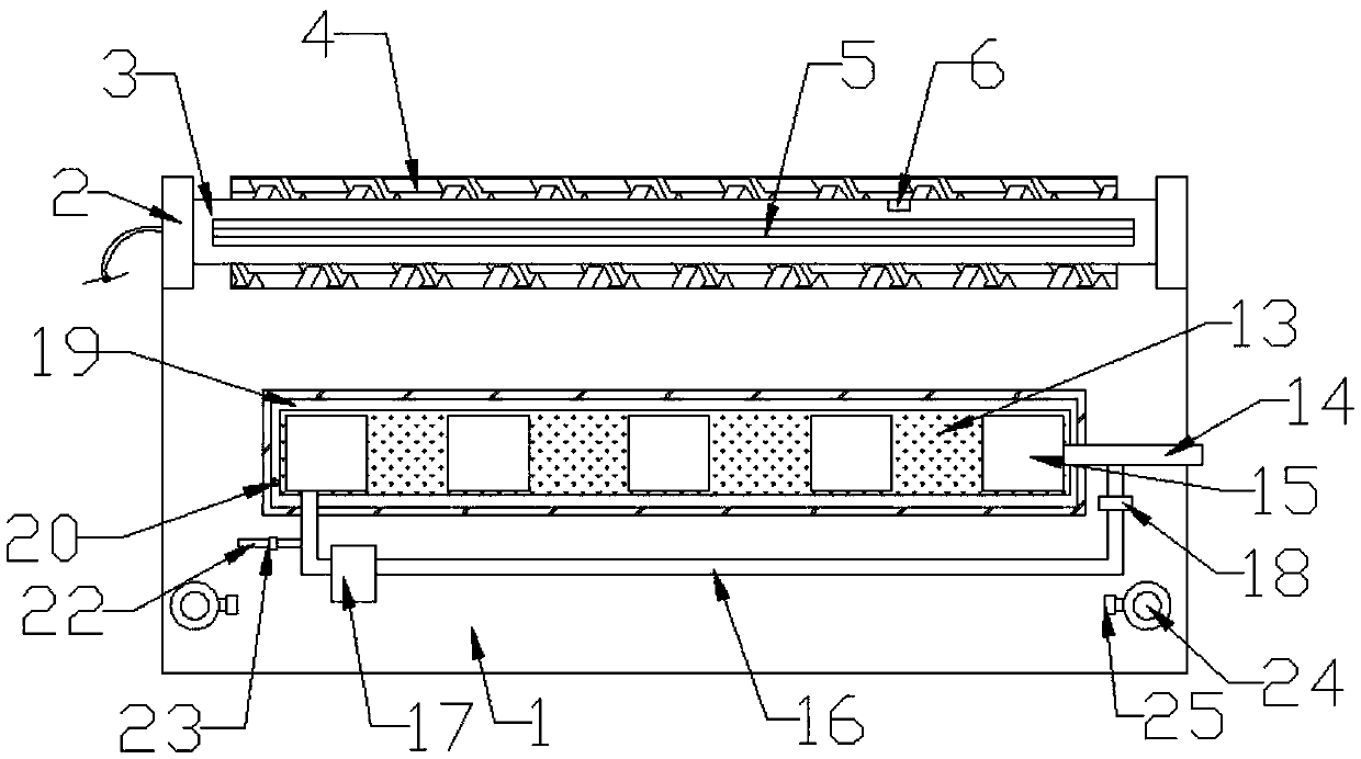 Surface treater for electronic yarn drawing equipment