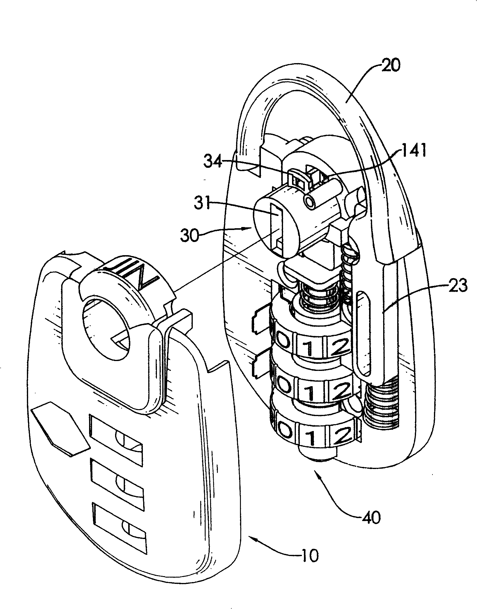 Dual-purpose type padlock