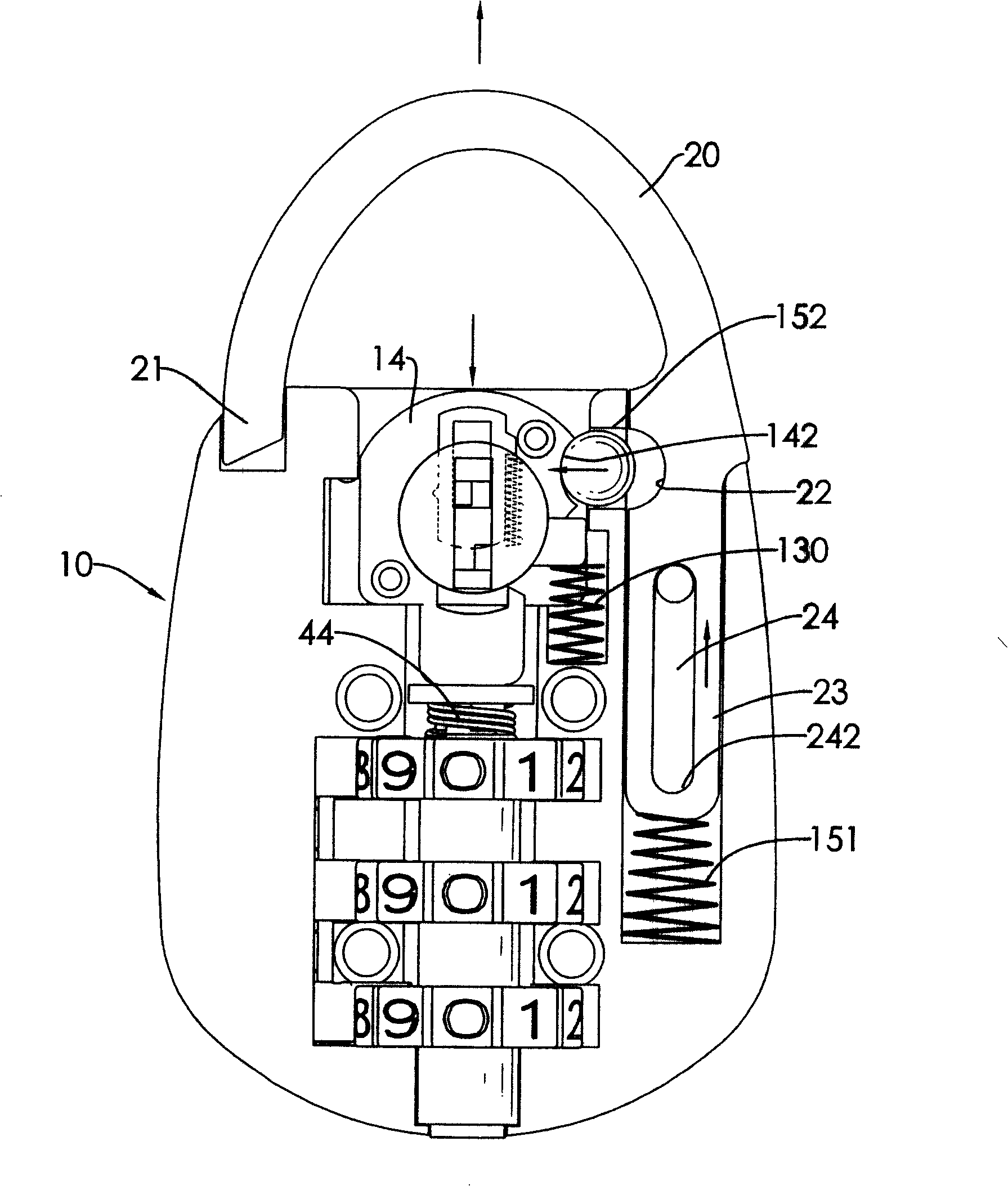 Dual-purpose type padlock