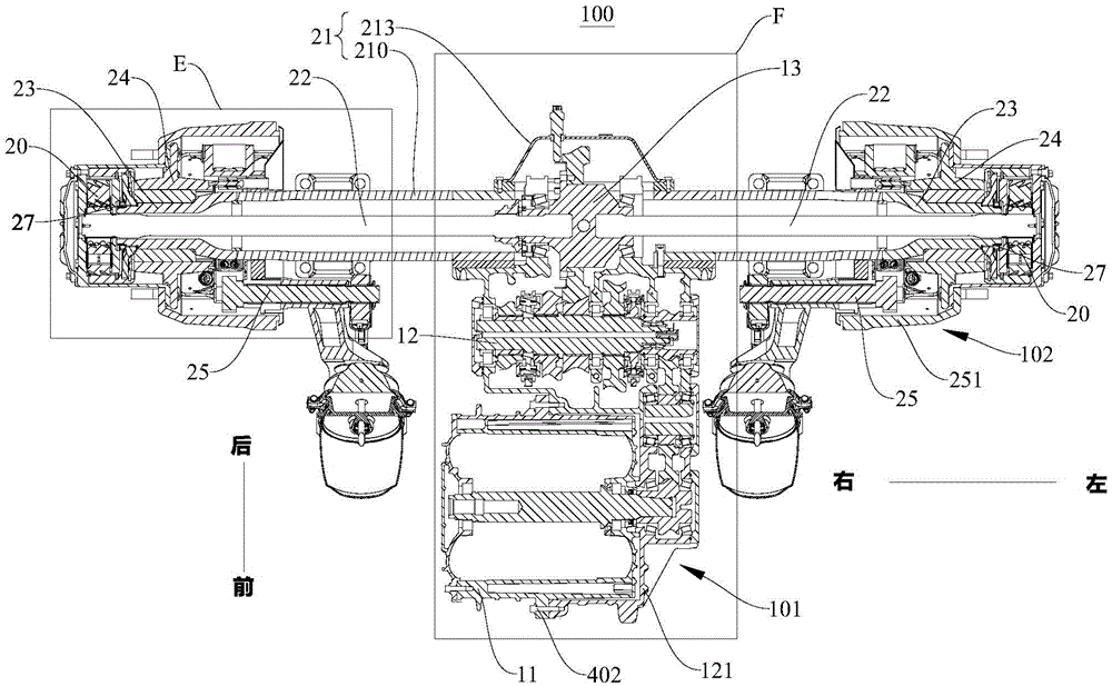 Vehicle and electric drive axle assembly used for vehicle