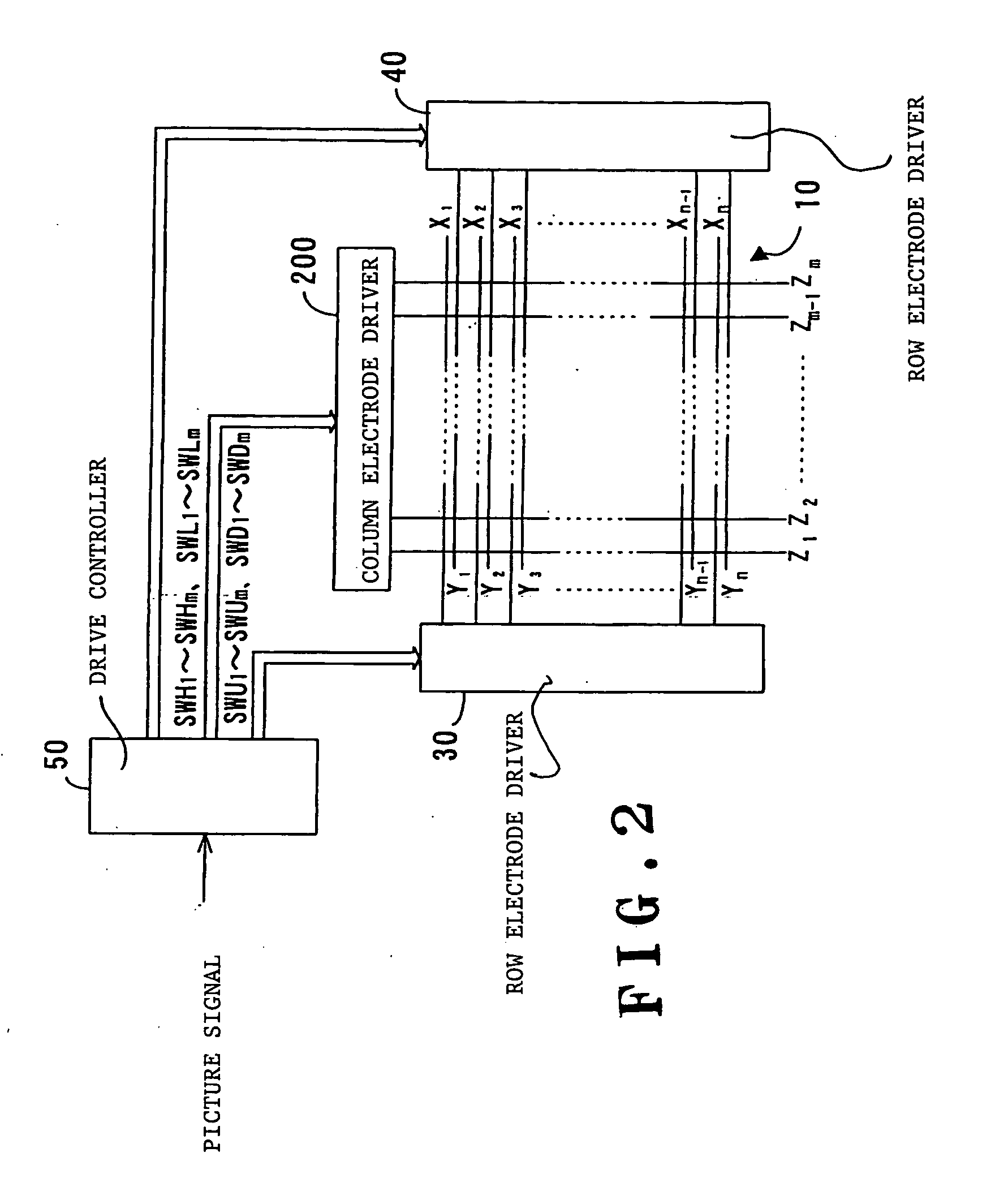 Driver device for driving capacitive light emitting elements