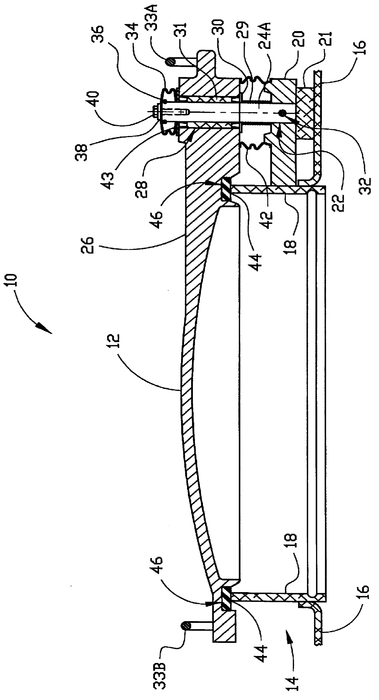 Pivoting hatch cover assembly