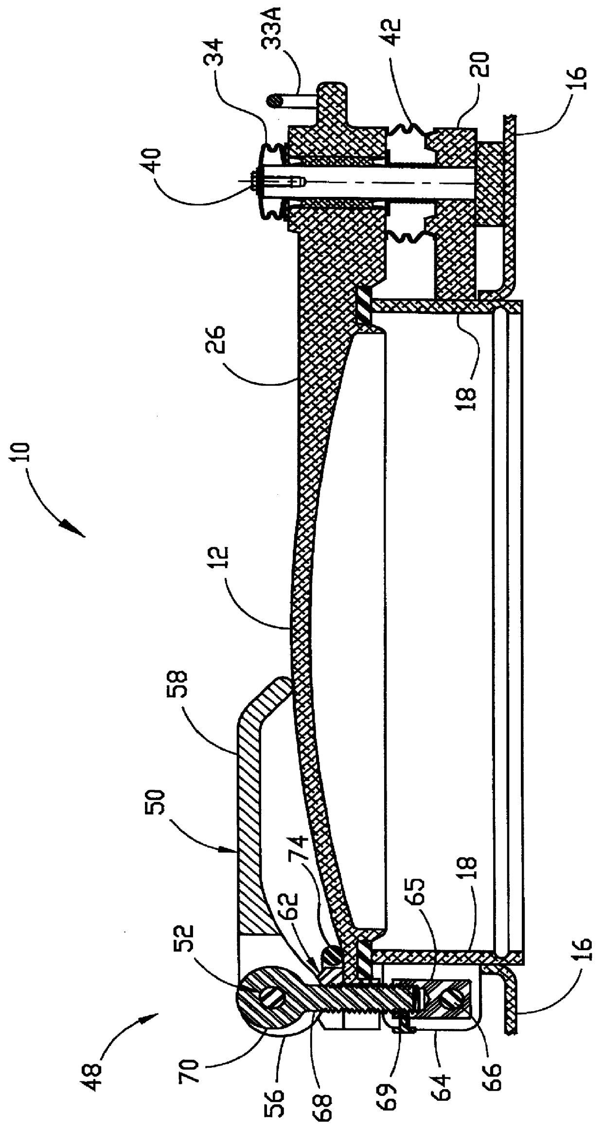 Pivoting hatch cover assembly