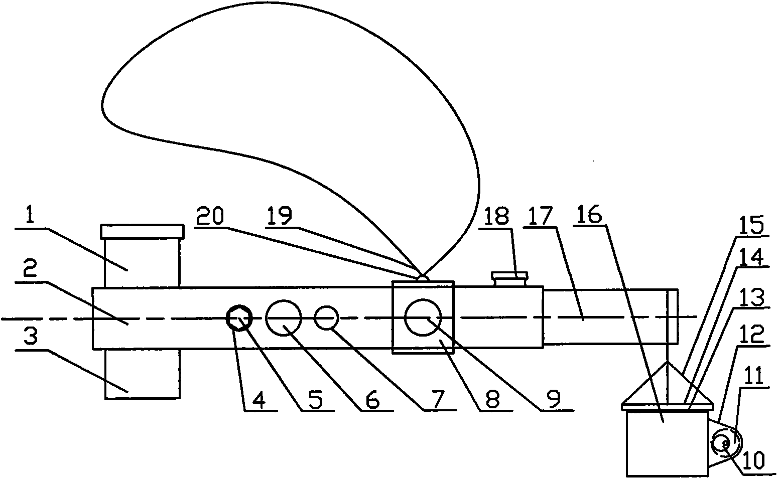 Shoulder-type adjustable automatic dusting tool with PWM (pulse-width modulation) technology