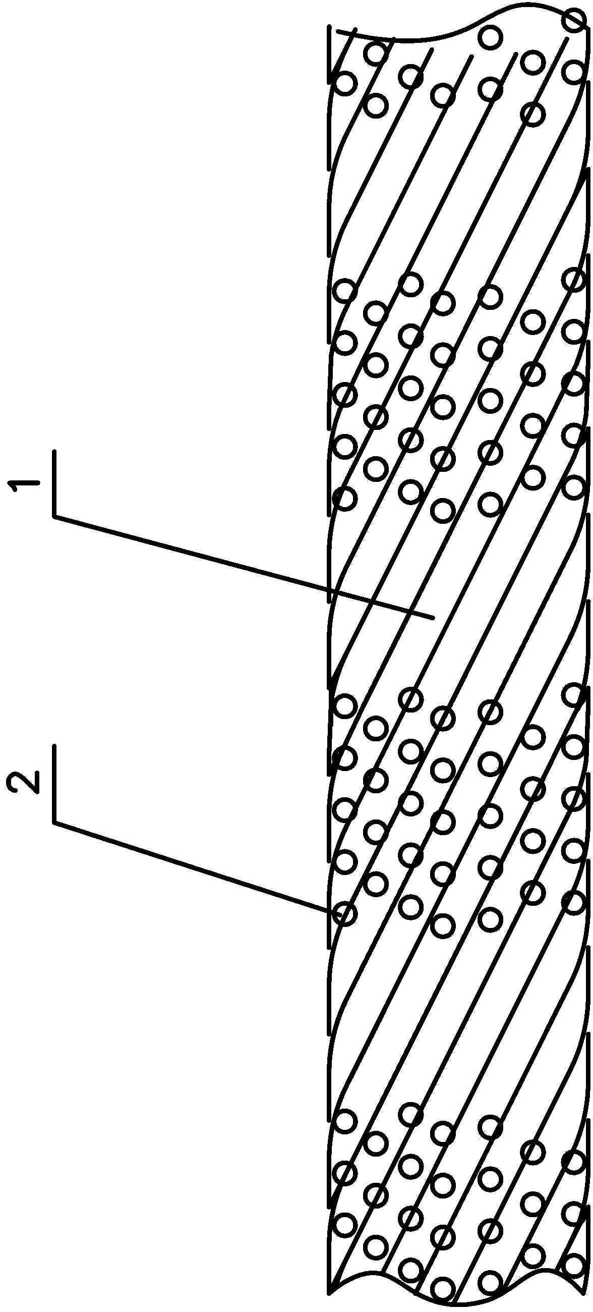 Annular super-hard abrasive wire and method for manufacturing same