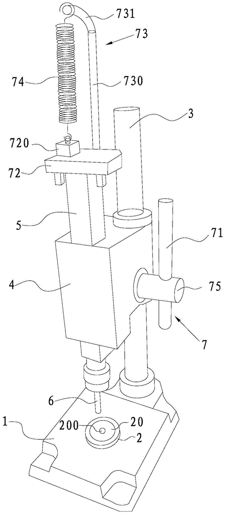 A manual punching machine