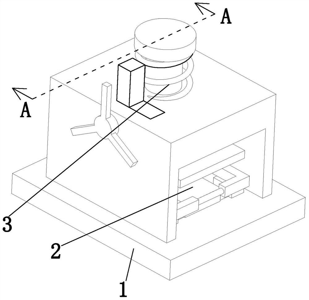 High-precision attaching system for mobile phone screen tempered film