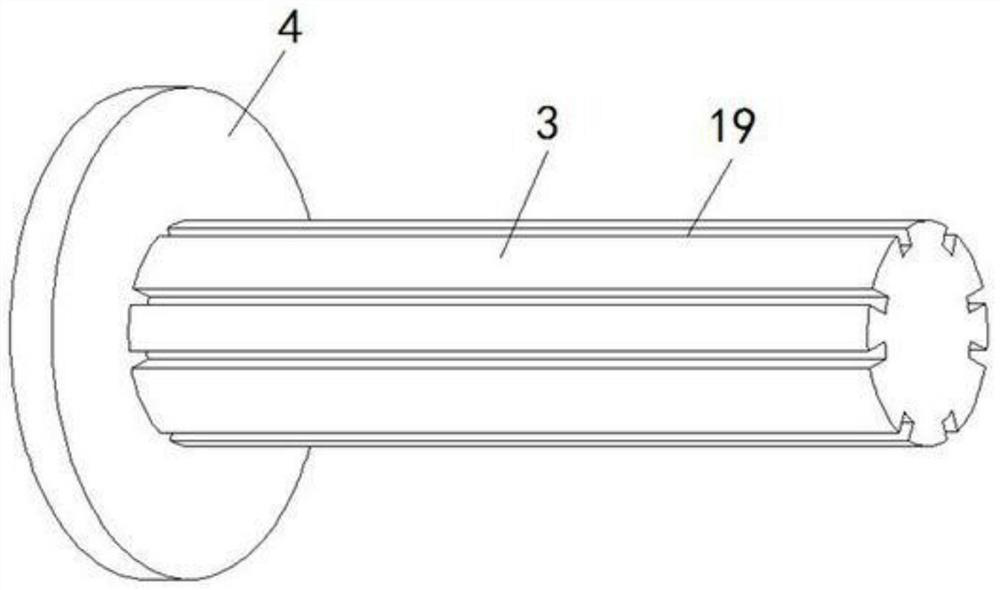 A pericardial effusion positioning and deriving mechanism