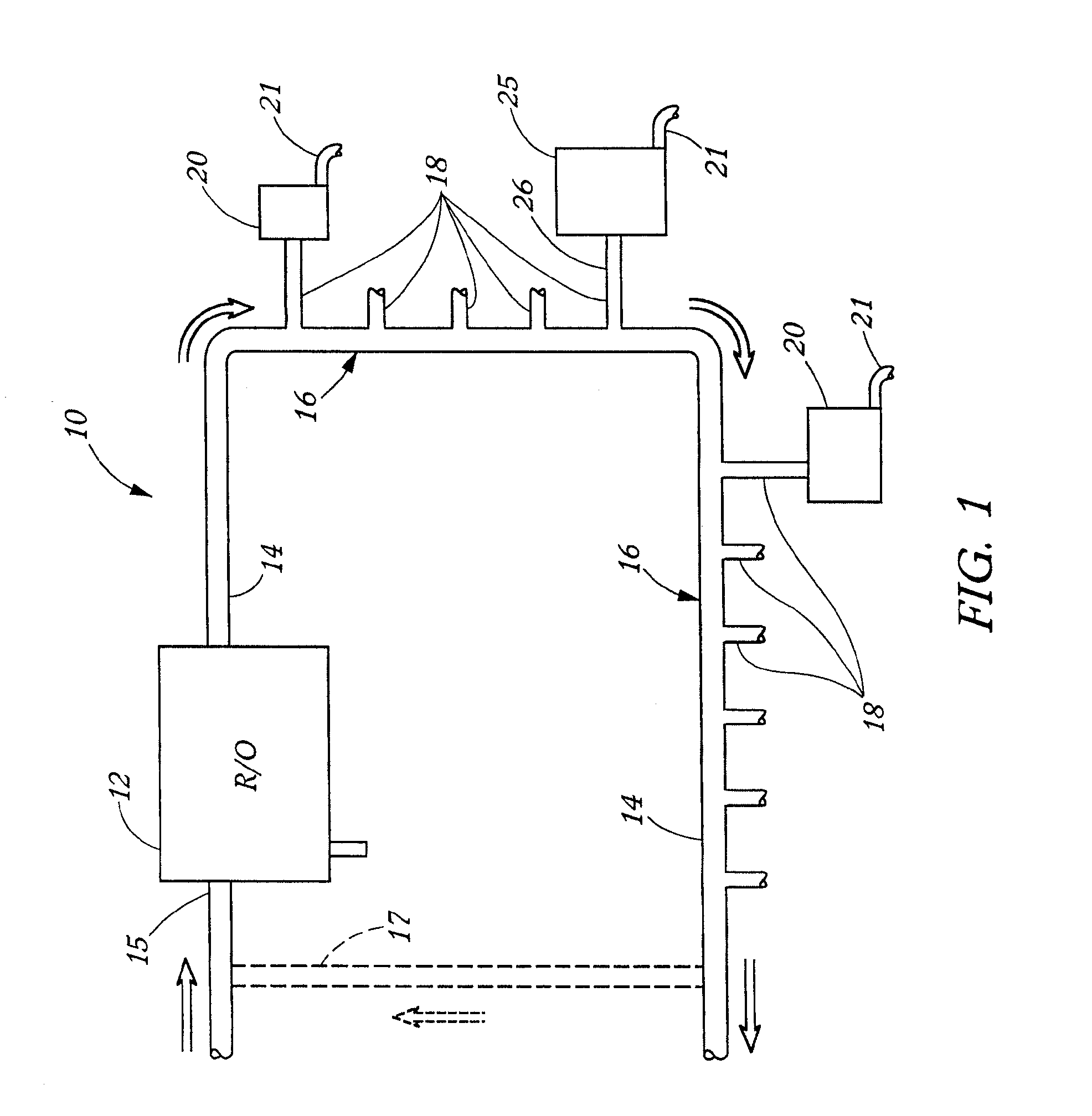 Purified water supply system for high demand devices and applications