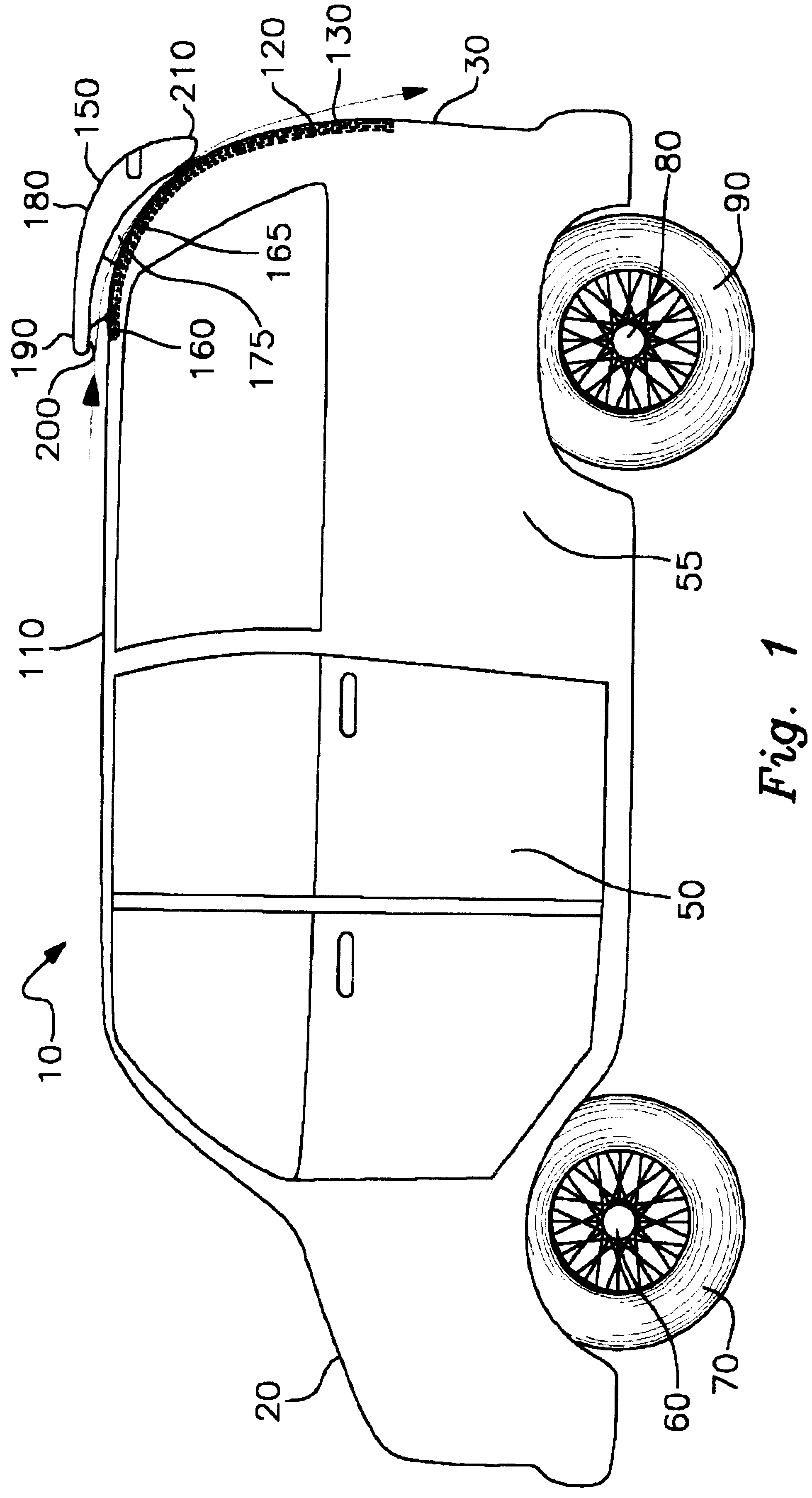 Air deflector for motor vehicles