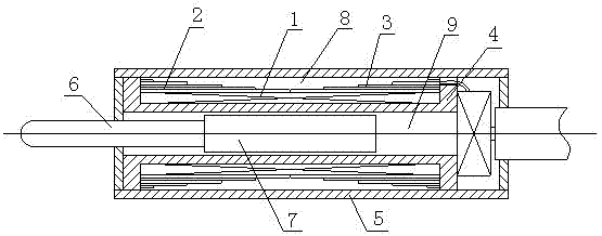 Intelligent differential transformer-type static and dynamic displacement transducer and displacement measuring method thereof