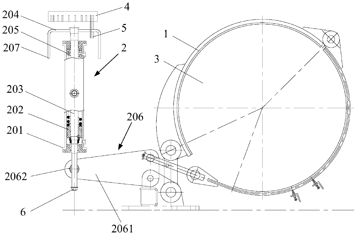 Linkage bank brake