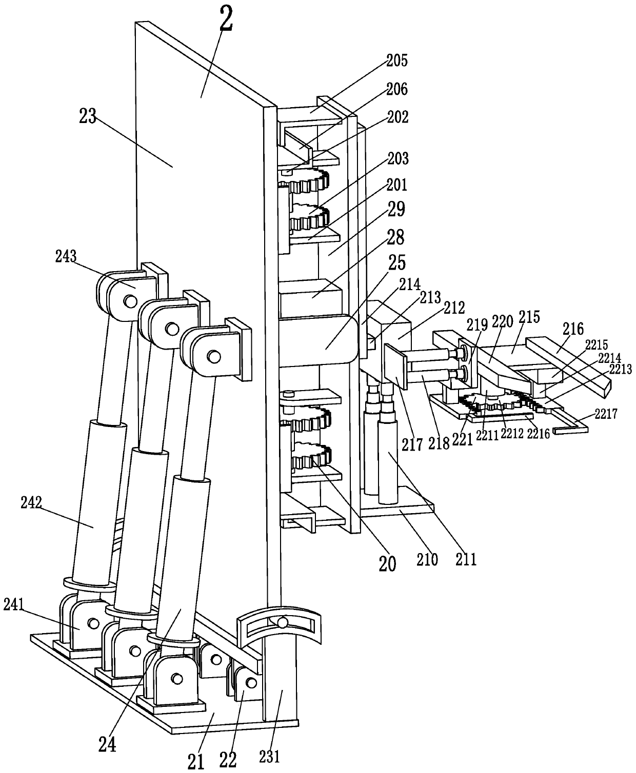 A kind of intelligent piling equipment for geotechnical engineering