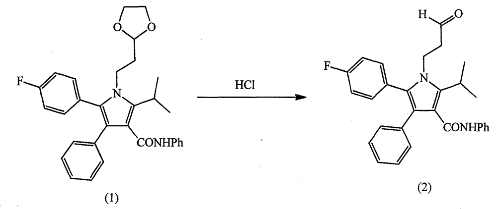 Preparation method of atorvastatin calcium