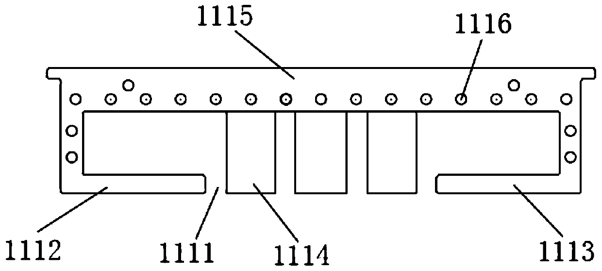 Double-die head coating device and pole piece coating process thereof