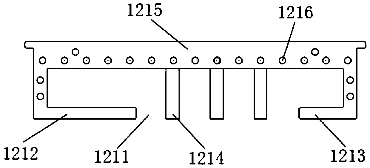 Double-die head coating device and pole piece coating process thereof