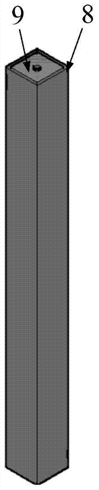 Replaceable bridge pier anti-collision protective device and mounting method thereof