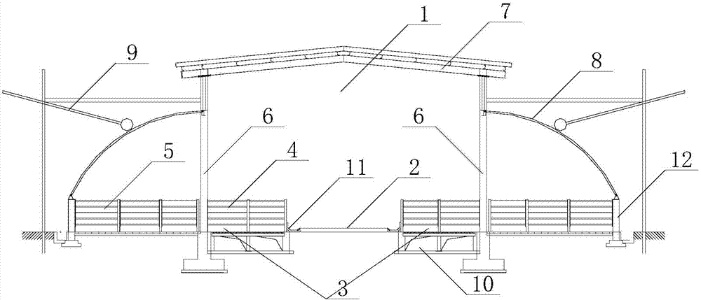 Automatic goat farming house