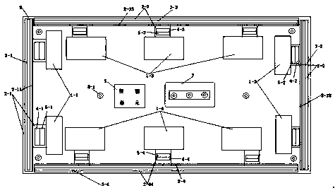 Bus station kiosk and method for isolating air in space of bus station kiosk