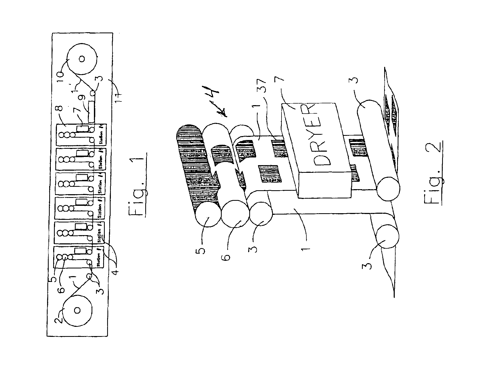 Compact integrated forced air drying system