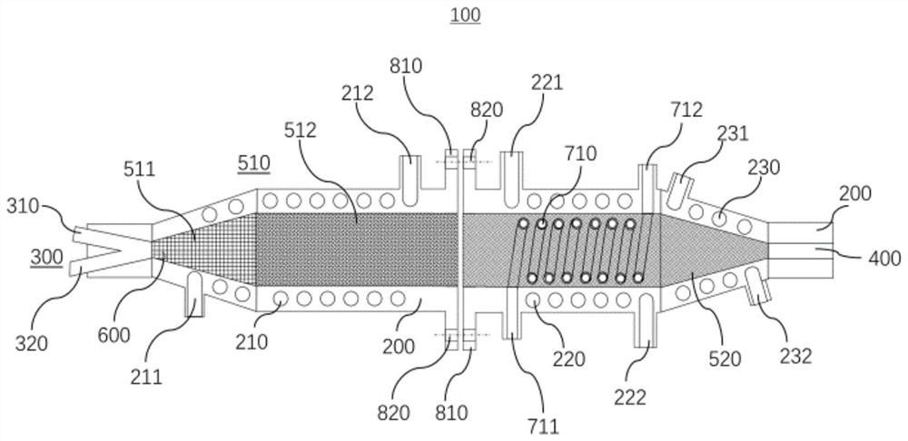 Thermal component for solid oxide fuel cell system and preparation method thereof