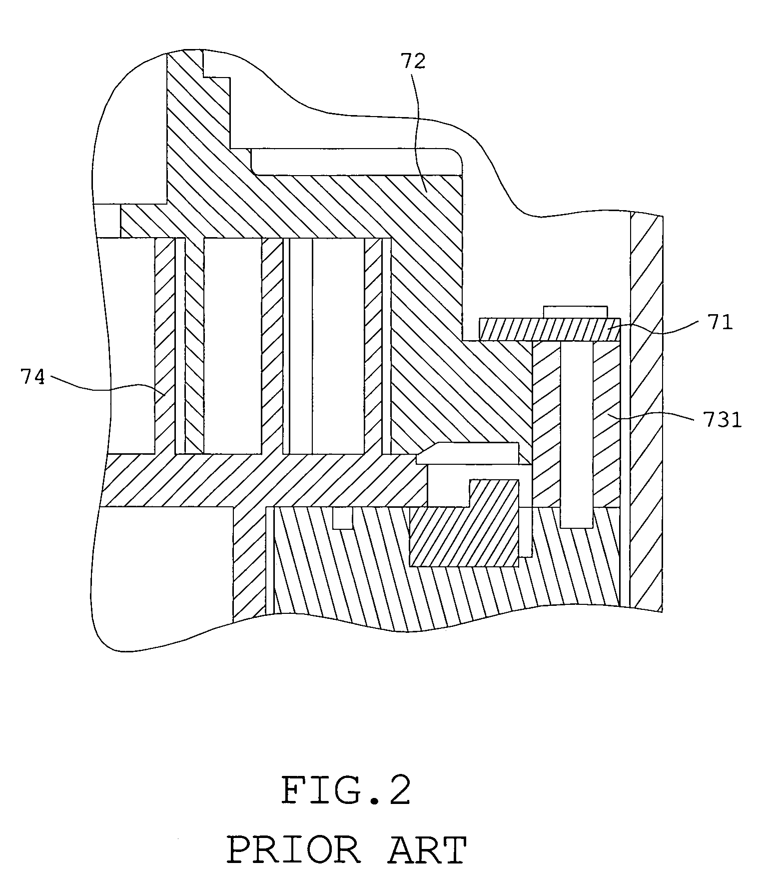 Scroll apparatus with an axial gap control function