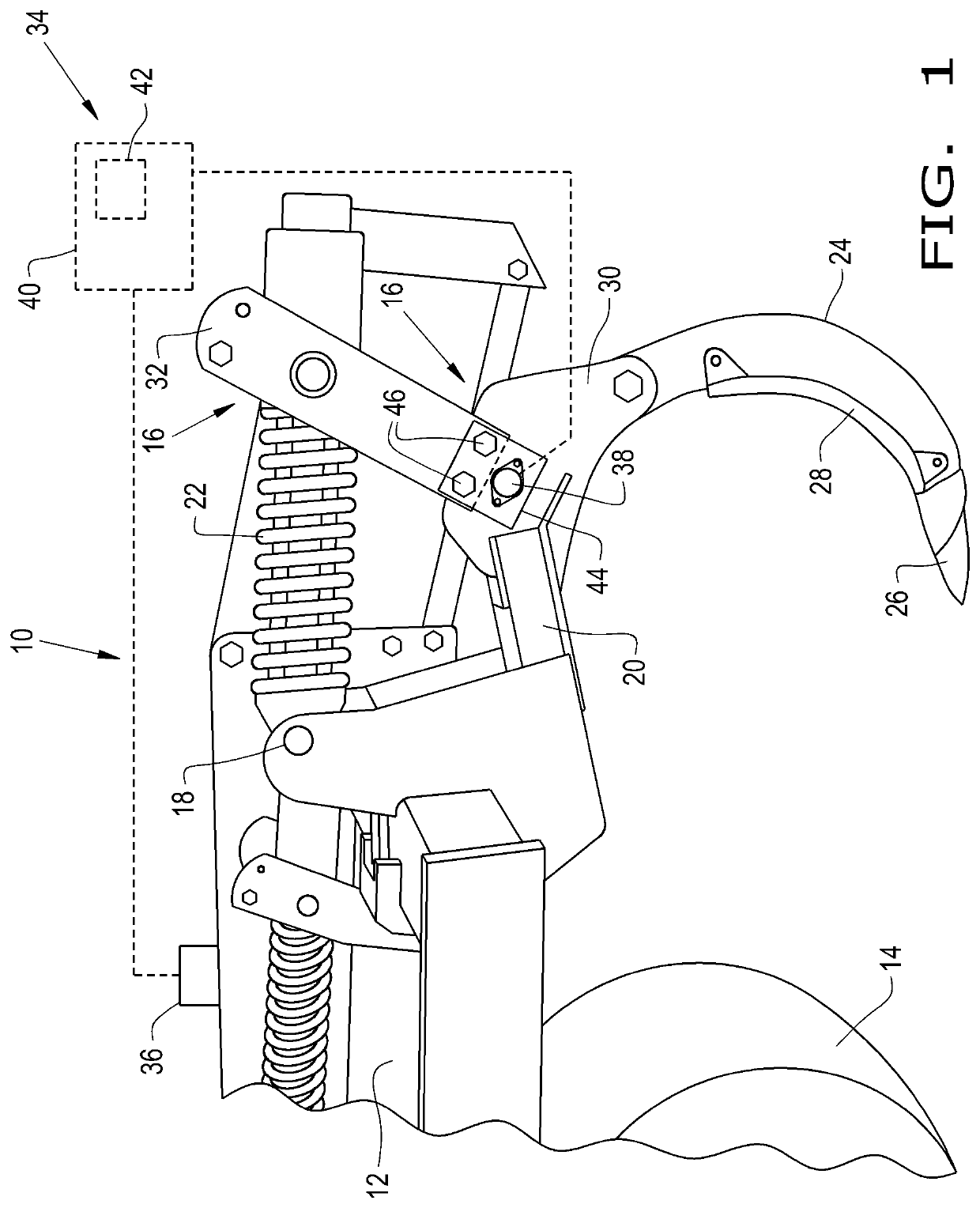 System and method for monitoring shank float