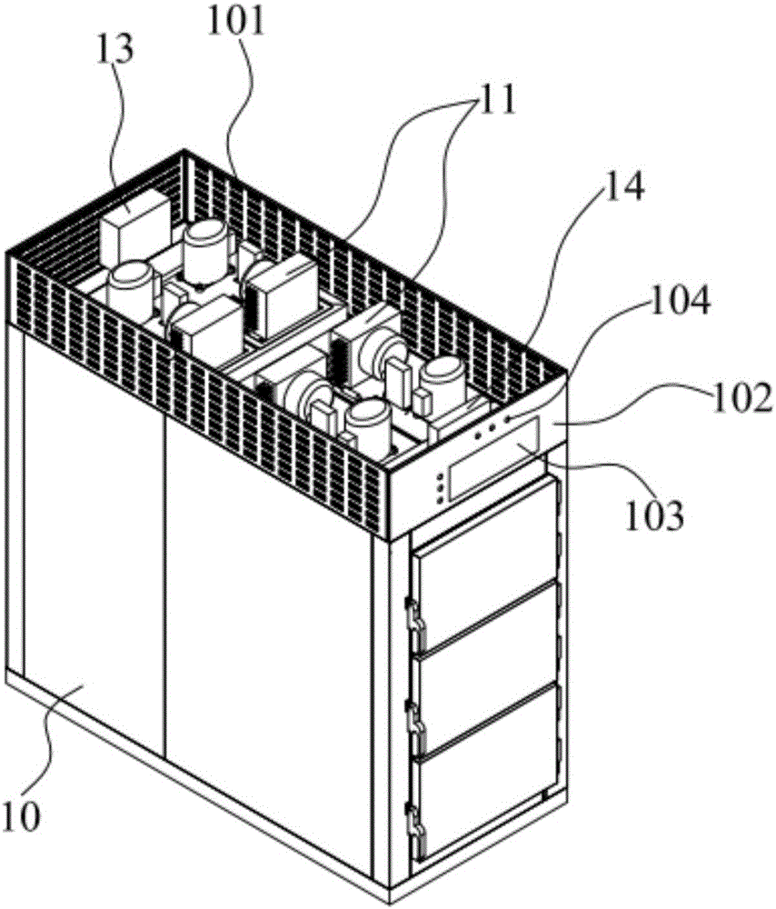 Intelligent corpse cabinet