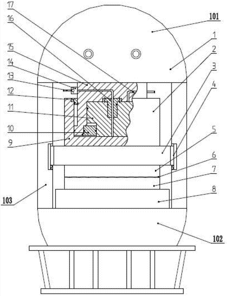 Pressure boost oil cylinder and ultrahigh pressure sheet bar hydraulic machine