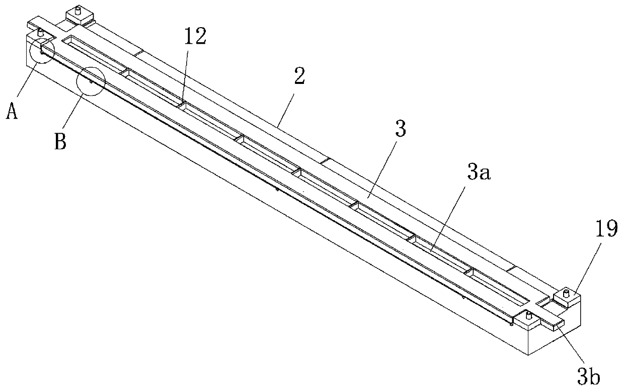 Powder falling and powder spreading device for additive manufacturing equipment