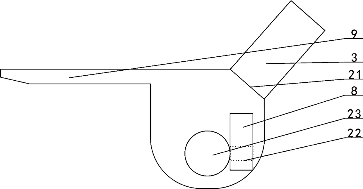 A chemical inspection and repair equipment trolley