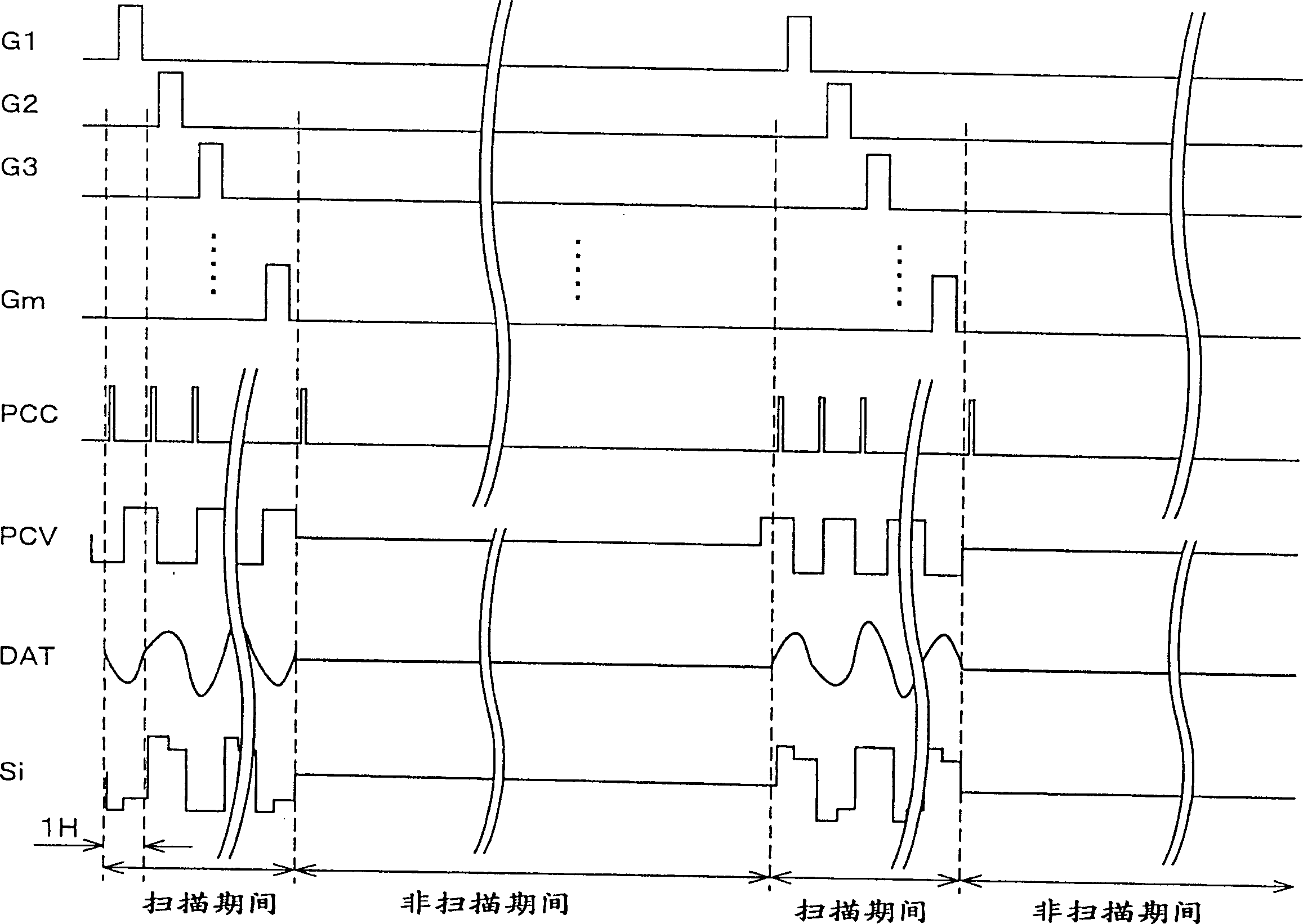 Image display device and display drive method