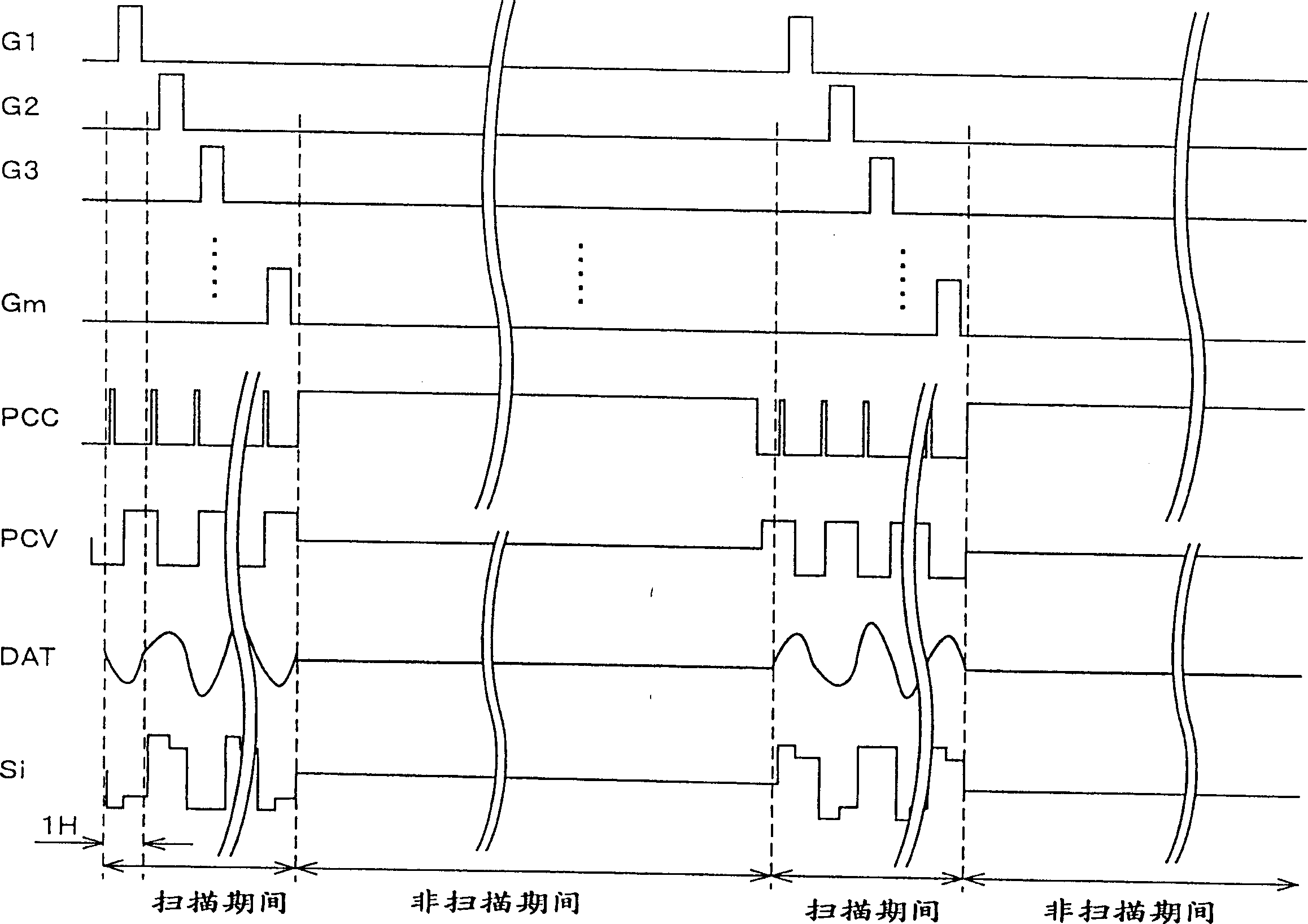 Image display device and display drive method