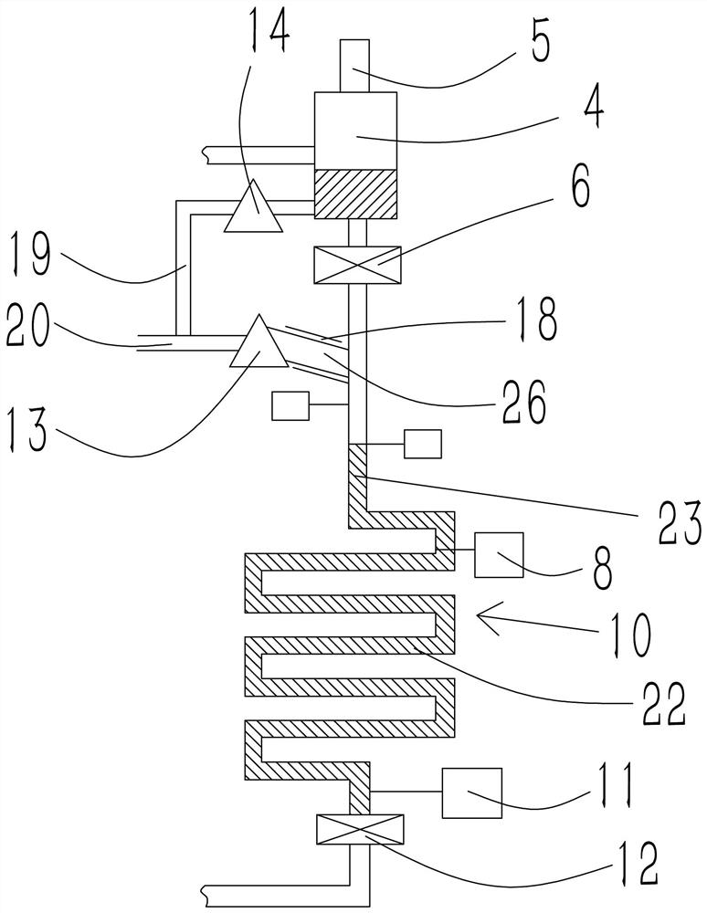 Intelligent measuring device for moisture content of crude oil